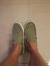 百达威登老北京布鞋男夏季冰丝帆布懒人一脚蹬套脚男鞋透气豆豆鞋子男板鞋 绿色W865 39 实拍图