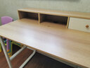 人文成家实木书桌书架书柜一体简约台式电脑桌办公写字桌家用卧室学习桌子 【实木生态板】书架款80*50cm 实拍图
