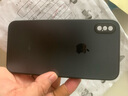 新爵 苹果x手机壳磨砂玻璃iphone xs max xr抗指纹镜头全包硅胶防摔超薄轻薄直角边 苹果xsmax【石墨黑】磨砂玻璃 实拍图
