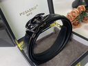 柏萨尼（PESASRIE）轻奢品牌男士皮带真牛皮腰带男蜜蜂商务休闲裤带生日父亲节礼物 专柜礼盒+枪扣均码125cm可剪短 实拍图