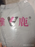 雅鹿官方羽绒服女中长款2024秋冬季新款时尚韩版加厚宽松女士外套 灰蓝色 M【推荐110-130斤】 实拍图
