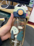 BABLOV花伴森儿童吸管杯ppsu男女小孩子学生运动水杯壶便携夏季塑料杯子 【母婴级ppsu】青芥绿 480ml 实拍图