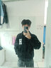 唐号灯芯绒外套男春秋ins潮牌衣服潮流春季港风青少年夹克高级感痞帅 黑色 3XL 实拍图