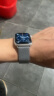 W&P【美国】适用苹果手表表带apple watch ultra2米兰尼斯金属不锈钢表带iwatch S9/8/7/6/5/SEwp 金属磁吸搭扣·太空银【42/44/45/49MM】 实拍图