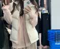 迪卡侬硬壳冲锋衣上衣男女户外防风登山徒步防水夹克风衣运动外套MH150 女款-豆蔻粉 （女款MH150） S 实拍图
