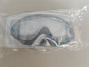 匹克PEAK成人游泳镜男女高清防雾防水大框一体专业潜水游泳眼镜YS22100透明黑色 实拍图