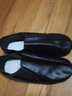 铁箭（TIEJIAN）舞蹈鞋女真皮爵士舞鞋软底室内成人芭蕾舞练功形体鞋男教师鞋 黑色 38 实拍图