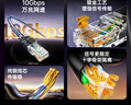 毕亚兹 纯铜超六类万兆网线 CAT6A类成品线 家用电脑网络宽带工程跳线兼容千兆8芯2.5g连接线 3米 实拍图
