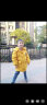 英氏（YEEHOO）男童羽绒服新款冬季儿童中长款加厚保暖外套中大童装洋气冬装新款 净面大口袋黄色 120 实拍图