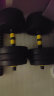 华亚（HUAYA） 哑铃男士杠铃套装可调节环保包胶手铃亚玲家用运动锻炼健身器材 20公斤（左右各10kg）+连接杆 晒单实拍图