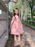 拙拙猪女童连衣裙夏装2024新款儿童夏季中大童装小女孩网红洋气公主裙子 紫色 140cm 实拍图