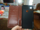 居小智适用小米redmi红米note5手机壳翻盖式皮套钱包款插卡外壳全包防摔软内壳磁扣保护套男女款 红米NOTE5【棕色】 实拍图