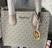 迈克.科尔斯（MICHAEL KORS）MK女包 奢侈品Mercer中号风琴包手提单肩包 粉拼色35S1GM9M2B 实拍图