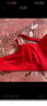 南极人内衣女文胸罩夏季小胸显大平胸聚拢加厚防下垂无钢圈性感无痕美背 NSDYT-1916-大红色 34A/75A 实拍图