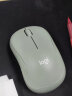 罗技（Logitech）M221无线鼠标(M220造型)usb无线静音鼠标笔记本台式电脑mac无线办公鼠标中小手电池小巧便携 多彩 米白色 实拍图