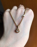 萧邦（Chopard）项链女HappyDiamonds珠宝饰品女项链爱心单钻礼物官方正品 18K玫瑰金单钻 实拍图