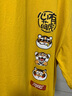 真维斯（JEANSWEST）短袖t恤男ins潮牌2024春夏季男女宽松oversize半袖衣服美式高街男 杏色 狮来运转_K M【推荐95-120斤】 实拍图