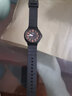 卡西欧（CASIO）手表学生小黑表简约指针石英电子表 手表男女考试手表时尚运动表 MW-240-4B 43mm大表盘 实拍图