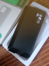 毕亚兹适用opporeno6手机壳/保护套 超轻薄散热全包防摔磨砂亲肤手感硬壳防污抗指纹简约男女款 JK52-黑 实拍图