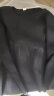 引异仿麂皮绒字母烧花美式复古短袖T恤男夏季潮流宽松上衣半袖体恤 黑色 2XL 晒单实拍图
