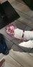 圣闲女童水晶鞋【软底鞋】爱莎公主平底公主鞋儿童鞋舒适童鞋 粉爱莎 19 cm内长30 实拍图