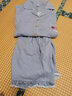 华婷露（Huatinglu） 睡衣女秋冬季开衫家居服宽松可外穿V领舒适长袖长裤套装针织棉 蓝白大鹅 XL (合适105-125斤） 实拍图