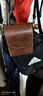 SHOULIETU相机包皮套适用于佳能G7X2/G7X3SX730索尼RX100M4/5/6黑卡M7卡片机CCD理光松下LX10复古斜跨单肩包 咖啡色 实拍图