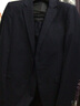 VEDEOL三四件套可选 西装男士西服套装休闲修身外套商务正装新伴郎结婚 藏青2扣三件套外套+裤子+领带 L-体重123-140合适 实拍图