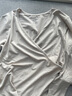 嫚熙（EMXEE）超皮孕妇秋衣秋裤套装秋冬哺乳月子服保暖内衣 燕麦灰【中暖-发热纱】 M 实拍图