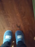 回力儿童拖鞋男孩秋冬季加绒保暖可爱女孩中大童6-12岁家居防滑棉拖鞋 蓝色 30-31码 （内长约20.5cm） 实拍图