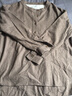 无印良品 MUJI 女式 新疆棉法兰绒 束腰长上衣 29AC730 深咖啡色 XS-S 实拍图