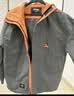 JEEP SPIRIT吉普夹克男士春秋季冲锋防风衣工装外套休闲上衣服 灰色 L 实拍图