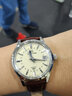冠蓝狮（Grand Seiko）  冠蓝狮gs机械复古奶油面系列鳄鱼皮表带正装大三针男表 现货SBGM221G 实拍图
