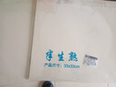 一海堂文化宣纸半生卡纸镜片纸 国画工笔画书法纸镜装框用圆形镜片纸 半生外麻内白 33*33cm*10张热门商品 实拍图