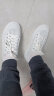 斯凯奇（Skechers）2024年春季女鞋饼干鞋舒适休闲小白鞋帆布鞋板鞋114391 白色/WHT 37 晒单实拍图