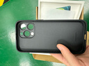 娱品 新款远峰蓝适用苹果13Promax手机壳iPhone15磨砂玻璃12全包防摔16男女14高级感 石墨黑 iPhone 15 promax 实拍图