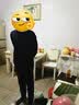 361°运动套装男秋冬季加绒御寒保暖健身服两件套装晨练跑步服 基础黑 XL 实拍图