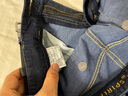 JEEP SPIRIT吉普冰丝薄款牛仔裤男夏季超薄宽松直筒弹力透气商务休闲裤子男 Jp3004深蓝 夏季薄款 31 【腰围2尺4】 实拍图