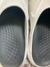 回力男款拖鞋男士厚底运动防滑耐磨夏季室内家居外穿居家夏天静音 白黑色（耐穿耐磨） 42-43 晒单实拍图