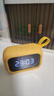 波比熊（Boby）AI闹钟智能2025新款学生专用起床神器会说话语音计时器时间管理强力叫醒男女孩儿童生日开学季礼物 黄色T6【语音+AI对话】长方形 实拍图