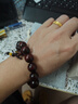 月印百川 【情人节礼物】金星小叶紫檀手串木饰佛珠手链男女款金星约15mm 实拍图