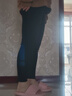 米豆小主羊羔绒打底裤女冬加绒加厚螺纹修身显瘦高腰弹力外穿女裤长裤 黑色【加厚羊羔绒】 XL 【115-135斤左右】尺码偏小，可选大1码 实拍图