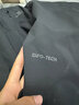 骆驼（CAMEL）三防冲锋衣户外登山服防风防水防污三合一时尚潮牌运动外套 AD12263514X，幻影黑，男女同款 XXL 实拍图