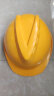 诺瑞斯安安全帽 新国标ABS V型透气黄色 可定制 工地建筑工程施工 实拍图