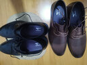 七匹狼薄款皮鞋男鞋子夏季皮凉鞋男士商务正装皮鞋职场打冲孔透气德比鞋 5791 黑色 38 实拍图