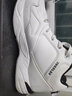 乔丹格兰运动鞋男秋冬季休闲鞋加绒保暖棉鞋男青少年防滑防水旅游男鞋 白色-皮面单鞋 38 实拍图