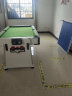 SZX成人标准四合一游戏桌家庭商用台球乒乓球冰球室内黑八球厅娱乐桌 7尺4合1-白桌+绿布（环保升级） 晒单实拍图