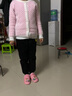 纯贝兔童装男同款女童裤子新款冬季夹棉加绒三层加厚北方保暖儿童棉裤一条过冬中大童外穿休闲修身长裤 黑色183三层羊胎绒加厚 150（建议身高145cm左右） 实拍图