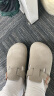 Devo Life的沃软木拖鞋包头半拖情侣款休闲法式拖鞋 3724 灰色反绒皮 41 晒单实拍图