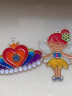 阿摩司（AMOS） 韩国玻璃免烤胶画套装 DIY儿童手工男孩女孩创意礼物  恐龙款胶画挂件-6色SD10P6-D 实拍图